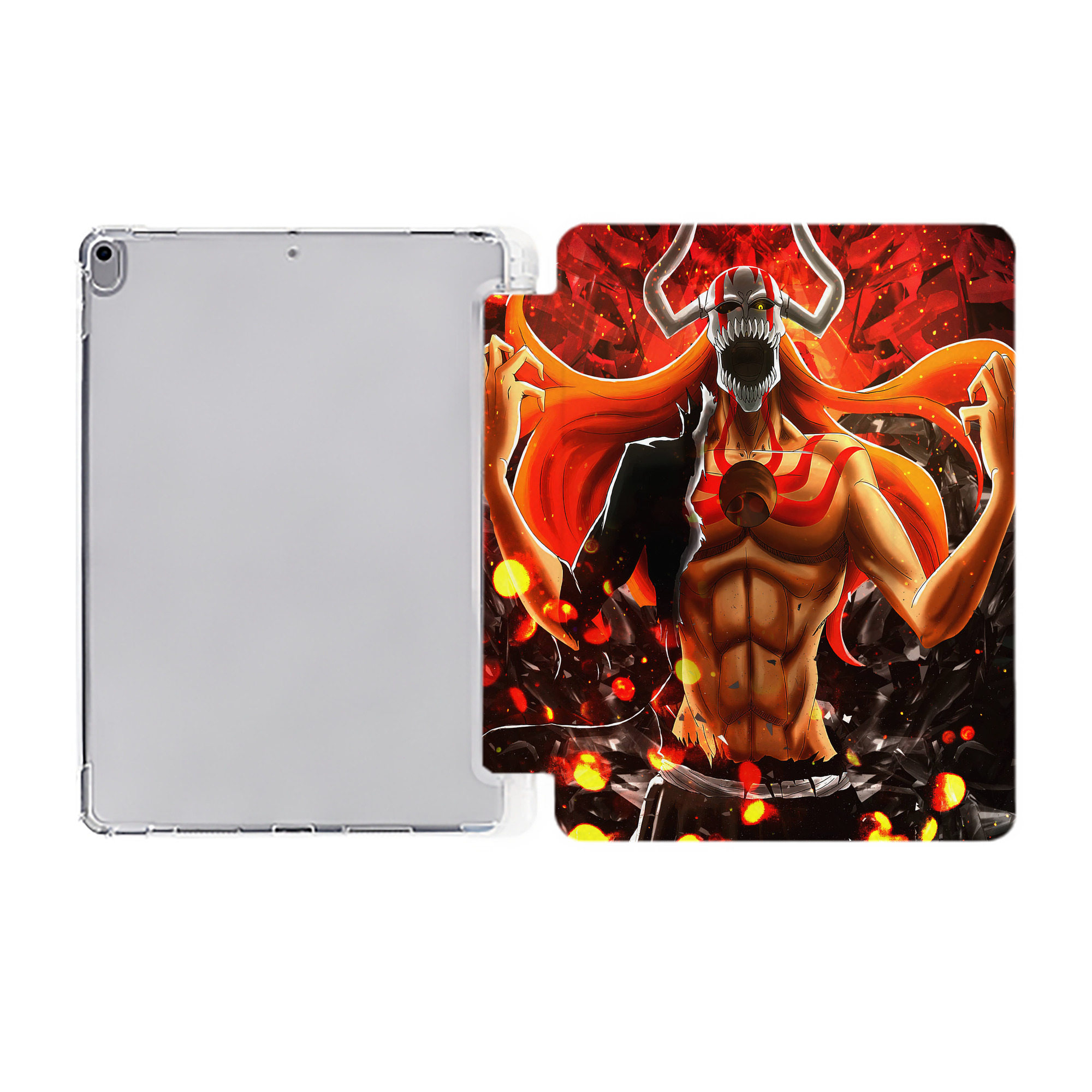 （画像用） ブリーチ BLEACH IPad ケース ペン収納付き 三つ折りスタンド PUレザー×シリコン 対応機種9.5/10.5/10.9インチ